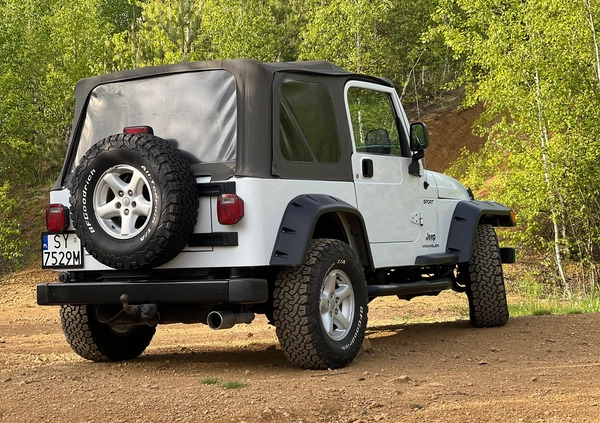 Jeep Wrangler cena 58900 przebieg: 74700, rok produkcji 2005 z Dąbrowa Tarnowska małe 352